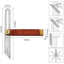 Large-Angle Sliding Bevel - Multi-Angle - Stainless Steel - Adjustable - Multiple Colors