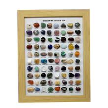 80pcs Mineral Stone Specimen Unique Educational Rock Collection for Office Decor