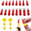 Caulking Nozzle Applicator Reusable, Universal Tool Kit with Integrated Rubber Nozzle, Tool Kit (22PCS) 1