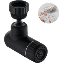 Wasserfilter - LARGEIGHT - FM22 - Schwarz - Schwenkbar - Küchenbelüfter