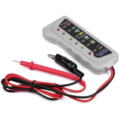 2-14.8V Battery Tester, Battery Analyzer Load Analyzer for Car Accessory, Car Repair Tool, 489 2