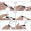 Lot de 10 attaches de câble en silicone pour le bureau 2