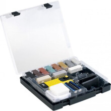 Kit de réparation - AGT - Carrelage et revêtements de sol - 11 couleurs - Étui de transport inclus - Intérieur