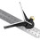 300MM Multifunctional Stainless Steel Combination Angle Ruler 2