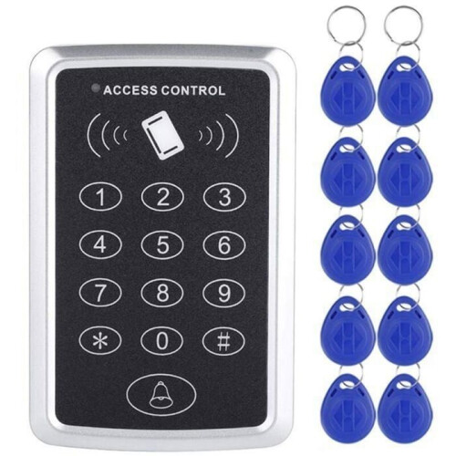 Access control keypad - RFID 125KHz - Standalone - 1000 users - Metal and Plastic