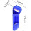 2-piece drill bit sharpener, corundum drill bit sharpener, portable drill bit sharpening tool, made of high-quality ABS plastic 2