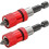 Magnetic 1/4" Hex Bit Holders, Adjustable Depth Stop for Plasterboard Screwdriver 1
