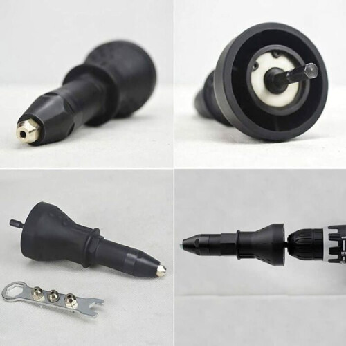 Electric Riveter - OTHERWISE - Adapter Kit - Black - Practical - Efficient 2