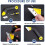 Grout Scraper, Grout Cleaning Tool Set with 5 Replacement Blades, Tile Grout Removal 1