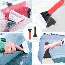 Lot de 2 grattoirs à glace robustes pour réfrigérateurs et congélateurs de voiture. Grattoir de dégivrage puissant.