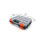 Double-sided tool storage box with removable plastic divider, ideal for screws, nuts, and small tools. 2