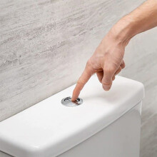Bouton de chasse d'eau de toilette de 38 à 45 mm, double bouton-poussoir, pièces de rechange