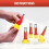 Caulking Nozzle Applicator Reusable, Universal Tool Kit with Integrated Rubber Nozzle, Tool Kit (22PCS) 3