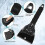 2-Piece Car Ice Scraper Set, Car Windshield Scraper, Car Snow Scraper, Plastic Ice Scraper with Anti-Slip Padding 1