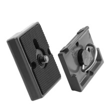 Trépied pour appareil photo 1 en 1 avec plaque de montage rapide QR pour Manfrotto 200PL-14