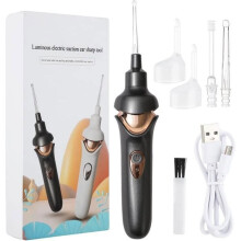 Nettoyeur d'oreilles - Aspirateur électrique - Kit d'extraction de cérumen - Indolore