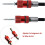 Magnetic 1/4" Hex Bit Holders, Adjustable Depth Stop for Plasterboard Screwdriver 4