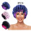 Satin Nightcap - 3-Pack - Elastic - Comfortable - Hair Protection 1