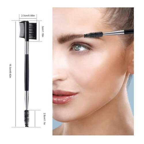 Eyelash Comb - Not specified - 5pcs - 3-in-1 Brush - Eyebrow Brush - Makeup Tools 1