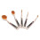 5pcs Portable Multifunctional Makeup Brushes 1