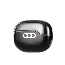 Coupe-ongles électrique automatique USB avec lumière LED et rangement, soin des ongles pour femmes, garçons et filles (noir)