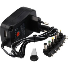 30W EU Universal AC-DC Power Adapter Plug-in Charger Adapter 6 Adapter 3V-12V@cd252