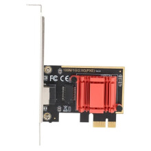 Carte réseau Ethernet Gigabit PCI Express Vvikizy 25 000 Mbps RJ45