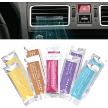 10 bâtonnets parfumés solides, recharges solides pour désodorisant d'intérieur, désodorisant pour voiture, bâtonnets parfumés