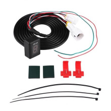 Digitaler Tachometer für Motorrad-ECU, 6-Gang, Yamaha FZ-16, FZ-S, FZ400, Schwarz -SWT