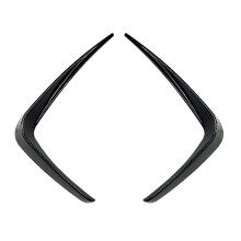 Car Front Bumper Splitter Spoiler Trim Fog Light Canard for 3 Series G20 M Sport 320I 325I 2019-2022 Carbon