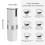 Cafetière expresso portable, cafetière de voyage USB, blanche 2