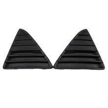 Car Front Bumper Triangle Grill Cover for Focus 3 2011 2012 2013 2014 BM51-17K946-AE / BM51-17K947-AE
