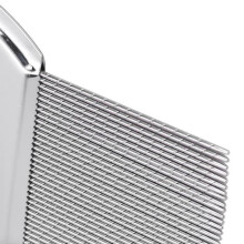 Qiilu Stainless Steel Lice Comb, Lice Nit Treatment Comb, Lice Removal