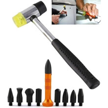 Car Body Dent Repair Tool, Paintless Dent Repair Tool, Car Hammer, for Hail and Door Damage Repair