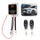 Car circuit breaker, 12V 200A car remote control switch, automatic power off, 2 remote controls 1
