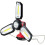Lampe de camping MARSEE - Modèle 3W - 6 modes - Rechargeable par USB - Rouge 1