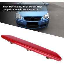 Feu stop surélevé pour VW Polo 9N 2002-2010, rouge, 6Q6945097