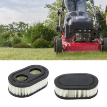Lot de 2 cartouches de filtre à air de rechange 593260 pour tondeuses à gazon motorisées série 675Exi 103 M02 131099
