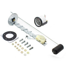 Jauge de niveau de carburant automatique 0-90 ohms 12 V/24 V, jauge de niveau de réservoir D 52 mm, universelle pour voiture et bateau,