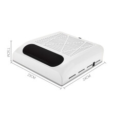 Aspirateur à ongles 80 W avec filtre à poussière - Design compact - Puissant et silencieux - Aspiration rapide de la poussière