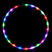 Cerceaux lumineux LED Ă couleurs changeantes, cerceaux lumineux multiples pour adultes et enfants, cerceaux de danse multicolores