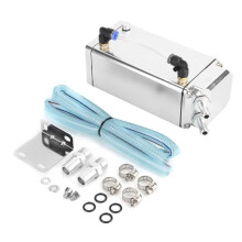Réservoir d'huile carré en aluminium Vvikizy Catch Tank Racing, adapté aux voitures modifiées
