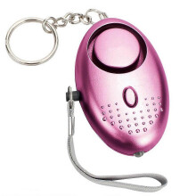 (Rose Red) Personal Alarm With LED Light 120DB Anti Lost Wolf Self-Defense Safety Attack Emergency Alarms For Women Kids Elderly