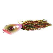 Angelköder mit Silikonrock, Crankbaits, Popper, Hartköder für Süß- und Salzwasser, Khaki
