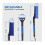 2 in 1 Car Scraper with Snow Brush for Car, Windscreen Scraper, Removable Long Ice Scraper with Handle. 1