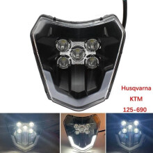 Phare de moto LED Wick pour KTM EXC XC XCF XCW