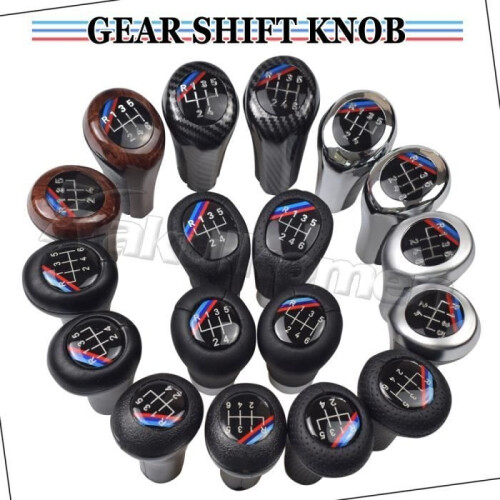 Pommeau de levier de vitesses Black Hole à 6 rapports pour BMW E46 E53 E60 E61 E63 E65 E81 E82 E83 E87 E90 E9 2