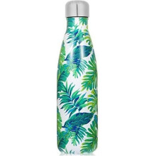 Bouteille d'eau isotherme AMOUNE en acier inoxydable - 500 ml - Double paroi - Isolation