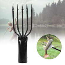 Canne à pêche multifonctionnelle à pointes métalliques, ultra souple, mini harpon résistant avec 5 dents, trident, 4 dents et 5 dents