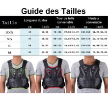 Gilet de protection unisexe pour moto tout-terrain, homme et femme, scooter de motocross